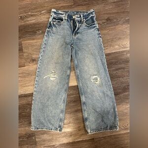 GAP Blue Denim Low Stride Jeans
